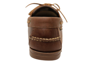 Bradok Mens Comfortable Leather Boat Shoes Made In Brazil