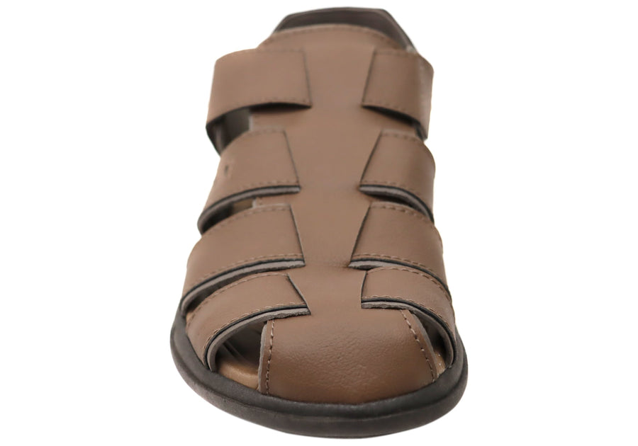 Itapua Parker Mens Comfortable Closed Toe Sandals Made In Brazil