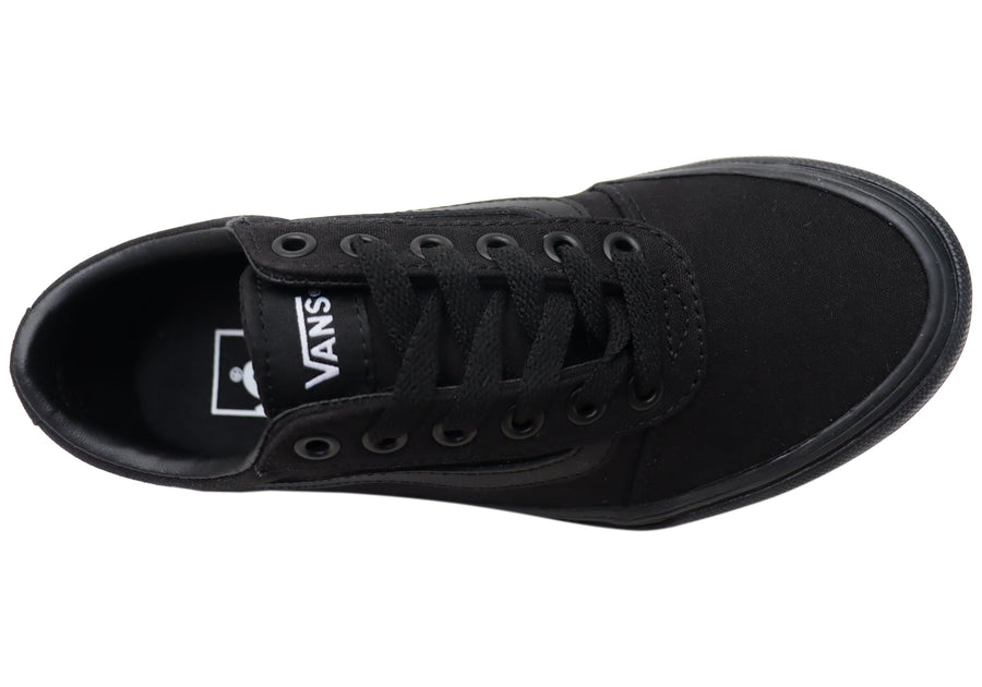 Vans Mens Ward Comfortable Lace Up Sneakers