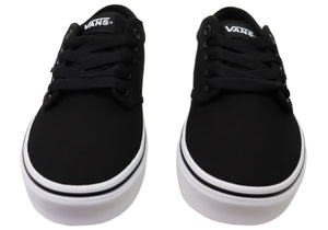 Vans Mens Atwood Canvas Comfortable Lace Up Sneakers