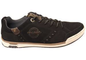 Pegada Jera Mens Comfortable Leather Casual Shoes Made In Brazil