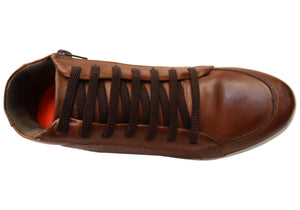 Perlatto Jack Mens Brazilian Comfortable Leather Casual Boots