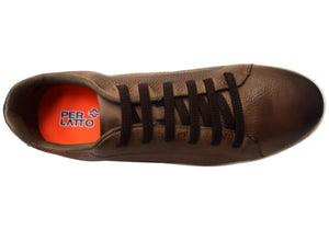 Perlatto Tom Mens Brazilian Comfortable Leather Slip On Casual Shoes