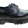 Dr Martens 1461 Quad Polished Smooth Lace Up Comfortable Unisex Shoes