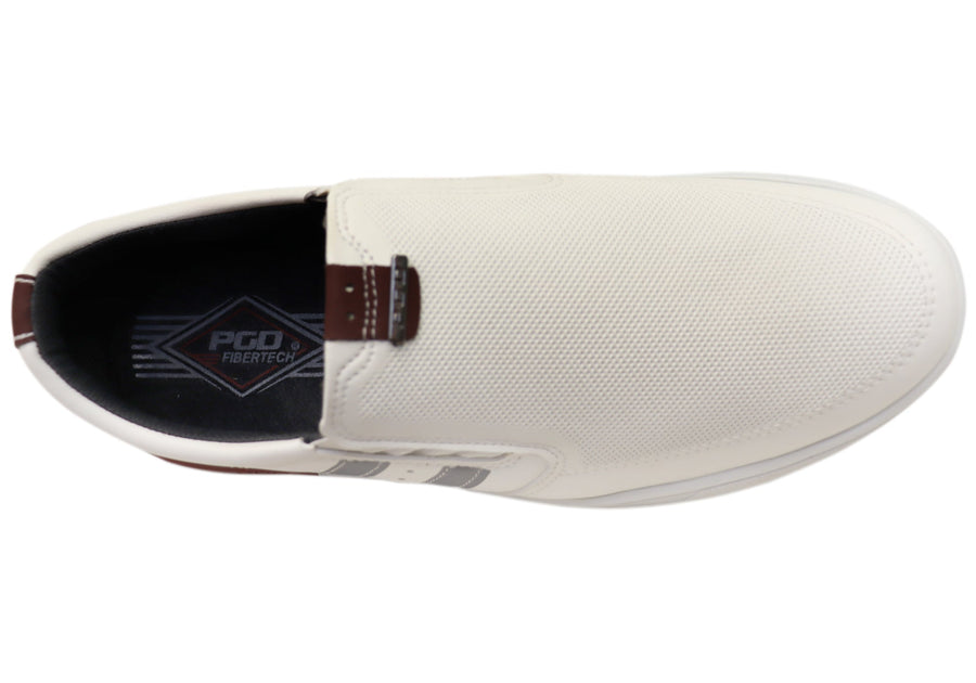 Pegada Chase Mens Comfortable Slip On Casual Shoes Made In Brazil