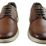 Ferricelli Benny Mens Leather Lace Up Casual Shoes Made In Brazil