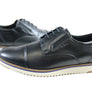 Ferricelli Kiran Mens Leather Dress Casual Shoes Made In Brazil