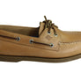 Sperry Mens A/0 2 Eye Leather Lace Up Comfortable Wide Fit Boat Shoes