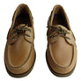 Sperry Mens A/0 2 Eye Leather Lace Up Comfortable Wide Fit Boat Shoes