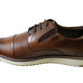 Ferricelli Kiran Mens Leather Dress Casual Shoes Made In Brazil