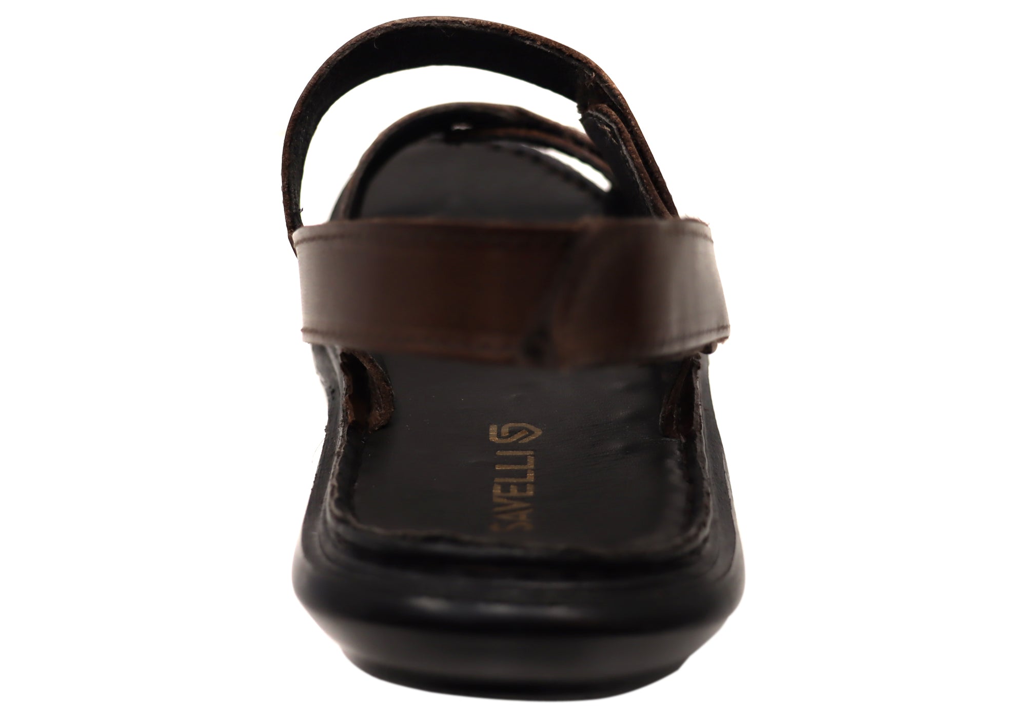 Savelli Sebastian Mens Leather Adjustable Sandals Made In Brazil