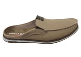 Pegada Coast Mens Leather Slip On Comfort Casual Shoes Made In Brazil