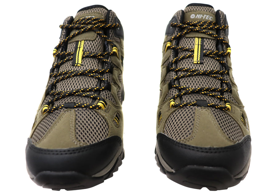 Hi Tec Mens Ravus Vent Lite Mid Waterproof Comfortable Hiking Boots
