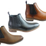 Savelli Legend Mens Comfort Leather Chelsea Dress Boots Made In Brazil