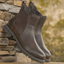 Bradok Butte Mens Comfortable Leather Chelsea Boots Made In Brazil